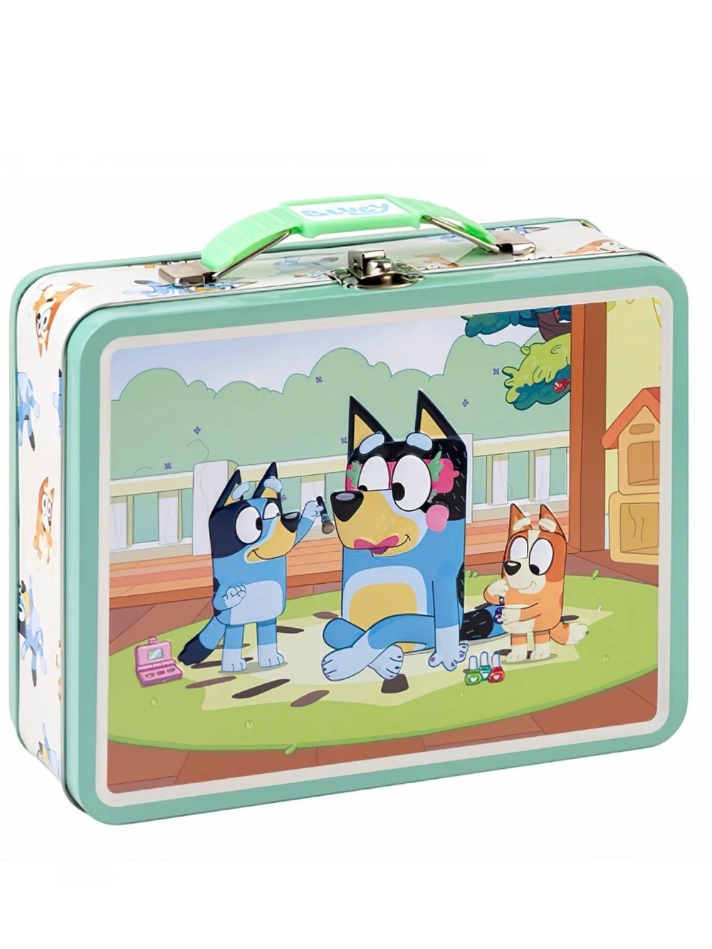 Bluey and Bingo Dress Up Tin Lunchbox